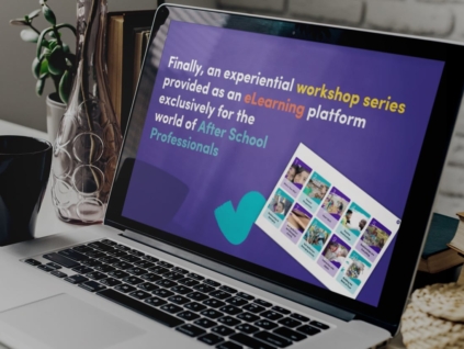 The Flourish Lab preview on a laptop