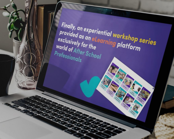 The Flourish Lab preview on a laptop