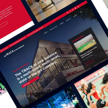 Example of web design project