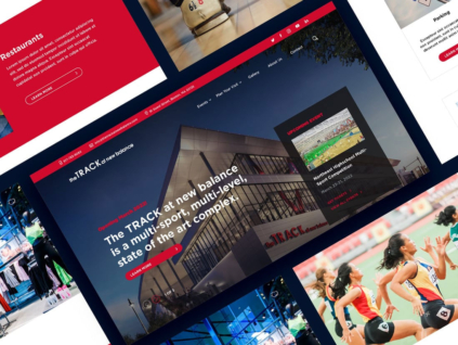 Example of web design project