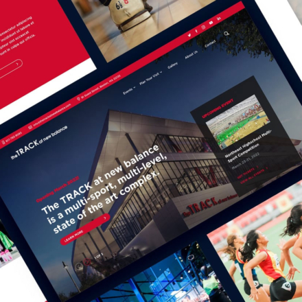 Example of web design project