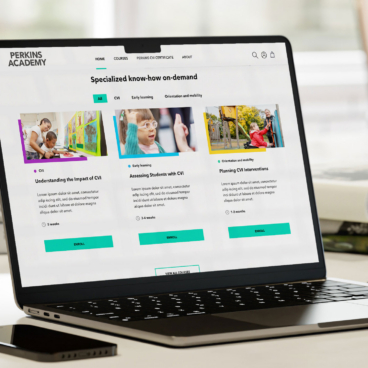 Example of web design project