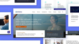 Example of web design project