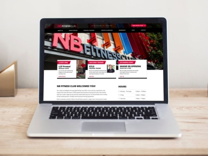 NB Fitness Club Website