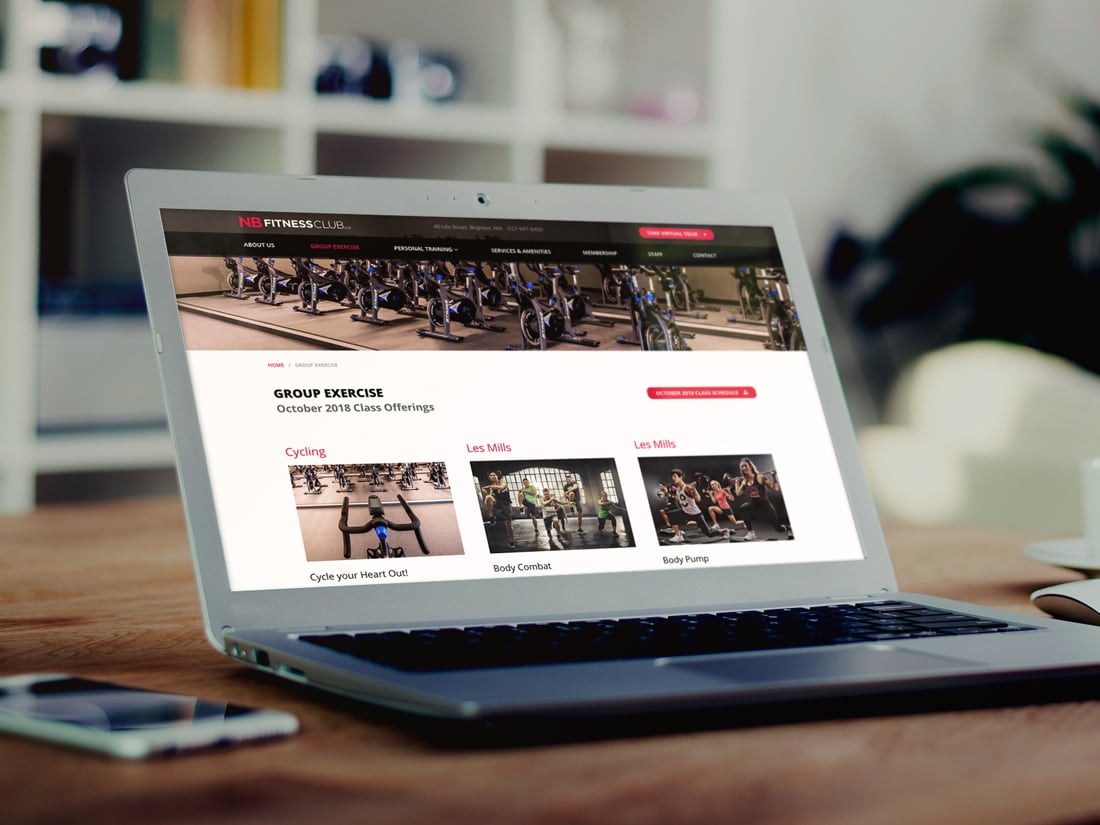 NB Fitness Club Website