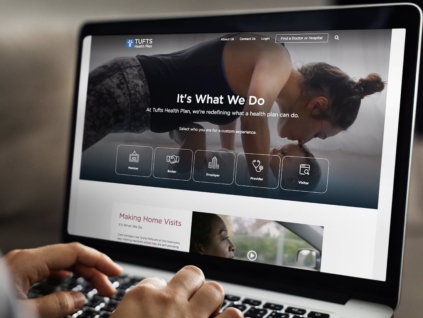 Tufts Health Plan Website Design and Development