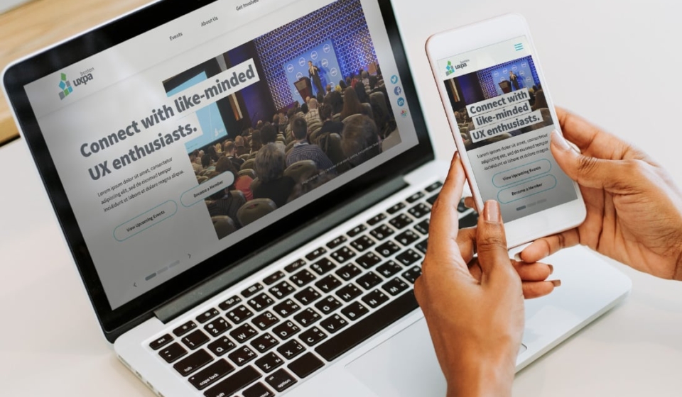 UXPA Boston Website Redesign and Development