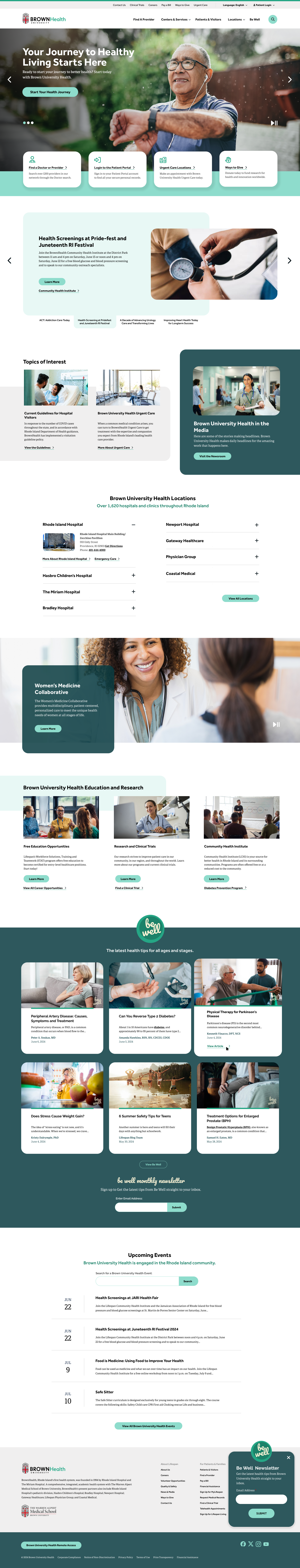 BUH - Option 1.2 Homepage Module