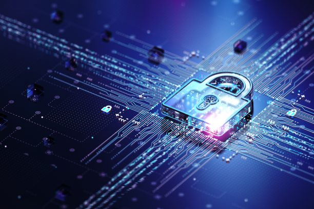 Security system concept. 3D render